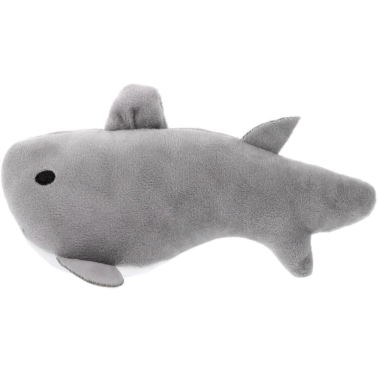 Dog Toy Plush Fish Shape for Interactive Chewing 3Pcs Pack