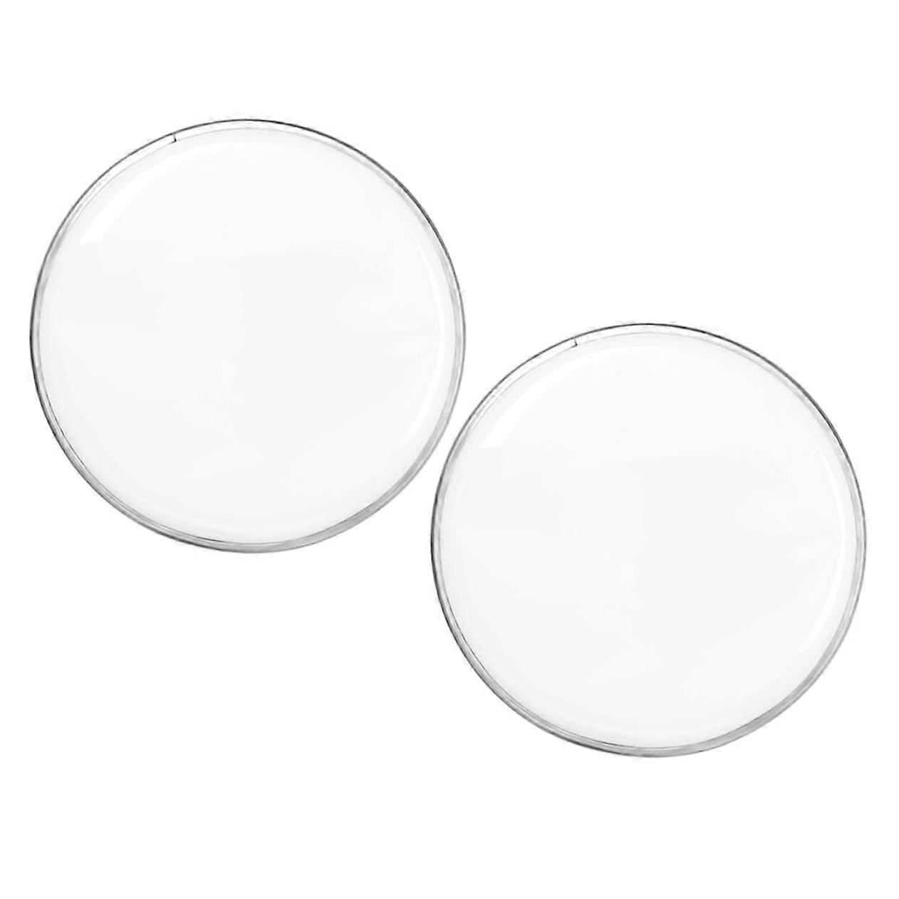 2 Pack Drum Practice Pad Replacement Heads with Consistent Rebound and Durable Surface
