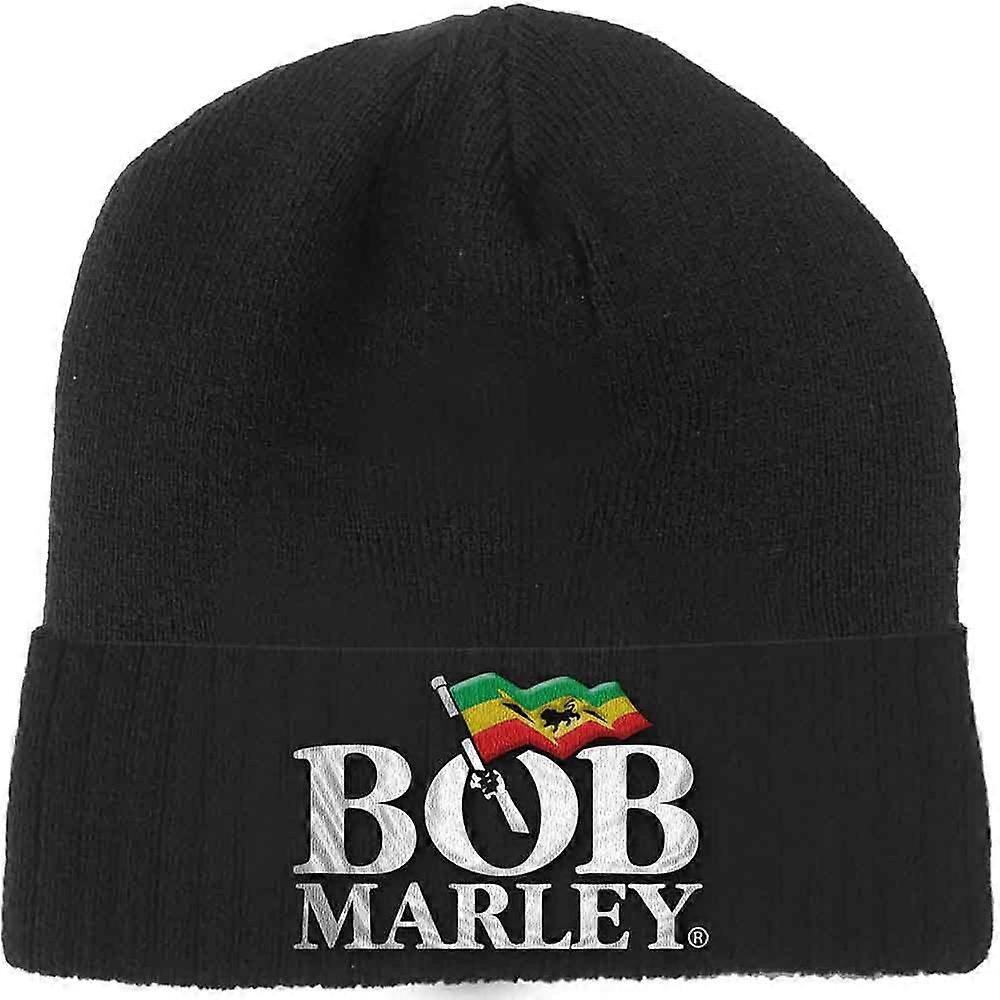 Bob Marley Jamaican Flag Beanie Hat