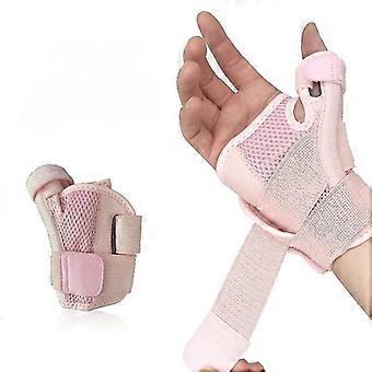 Adjustable Thumb Brace with Flexible Support for Hand Discomfort