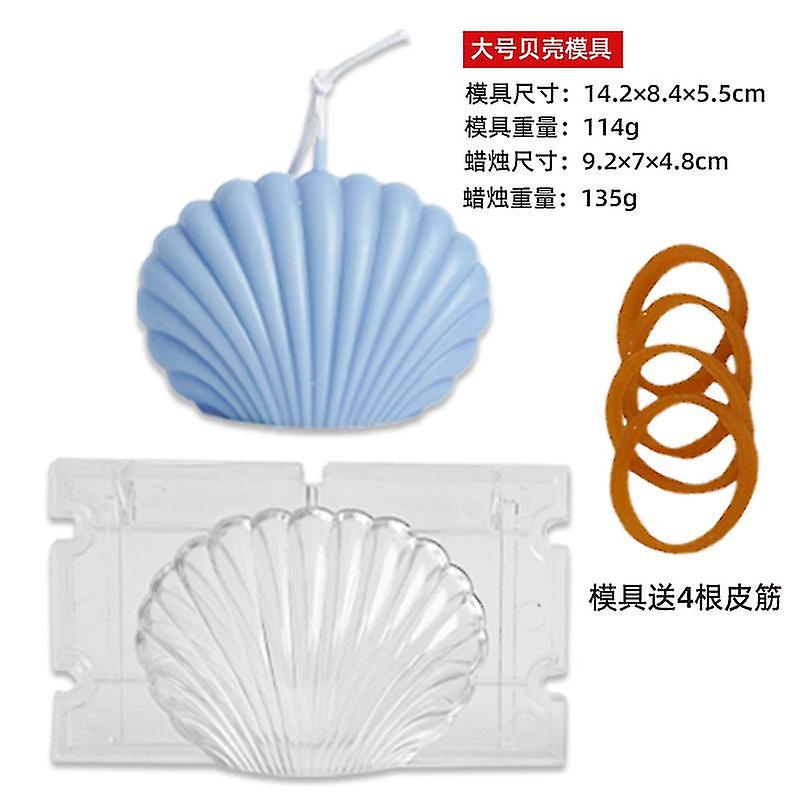 Diy Geometry Acrylic Candle Mold Shell Square Aromatic Plaster Candle