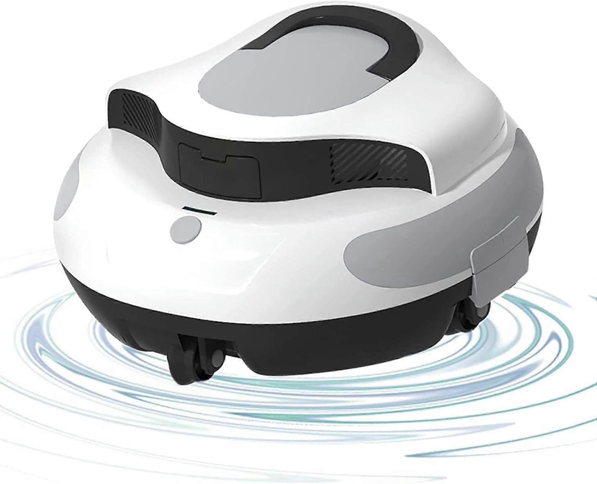 Robotic Pool Cleaner with Accurate 3D Obstacle Avoidance, Cordless 100Min Runtime Automatic Vacuum
