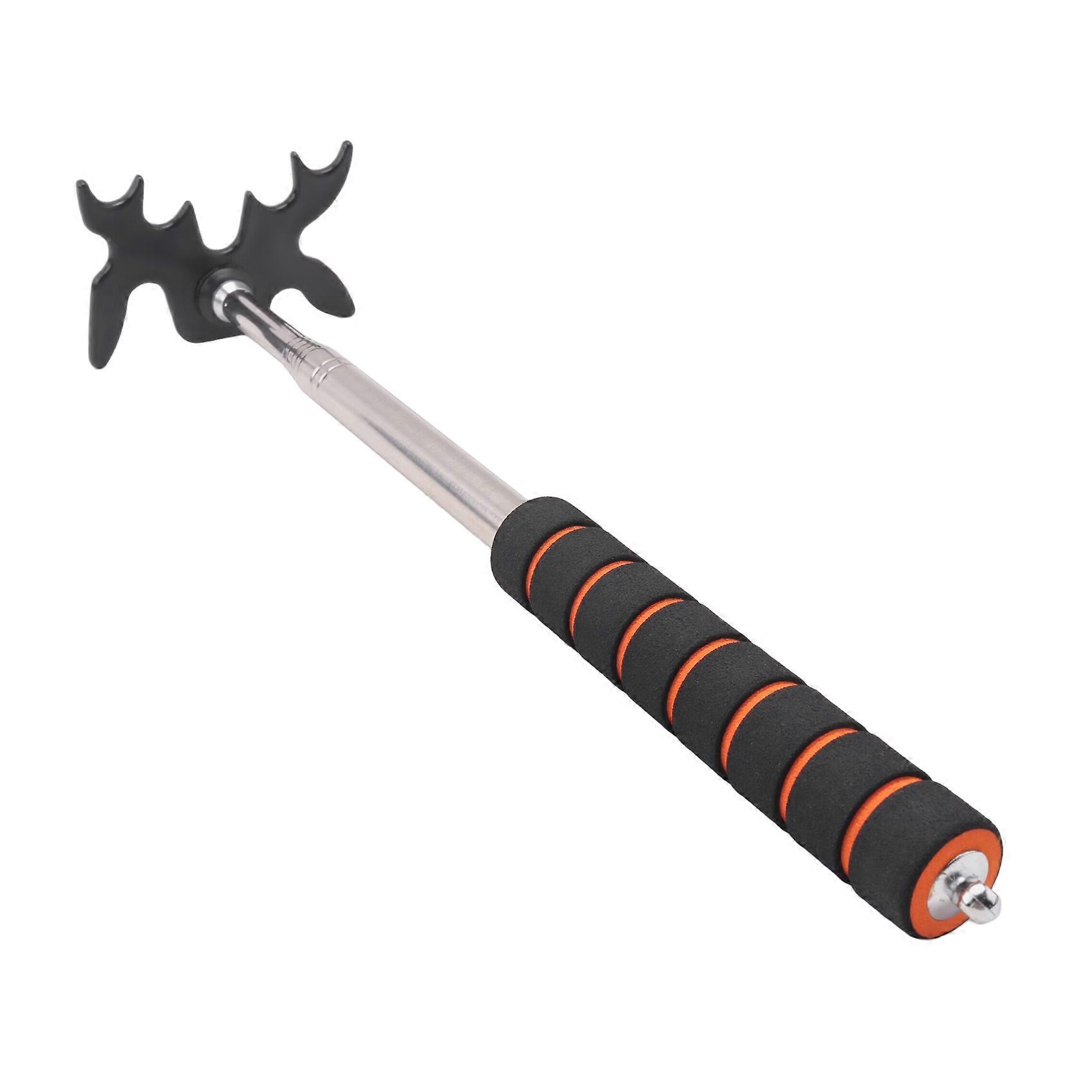 Billardkø-bro med brohoved, til poolbord, sort