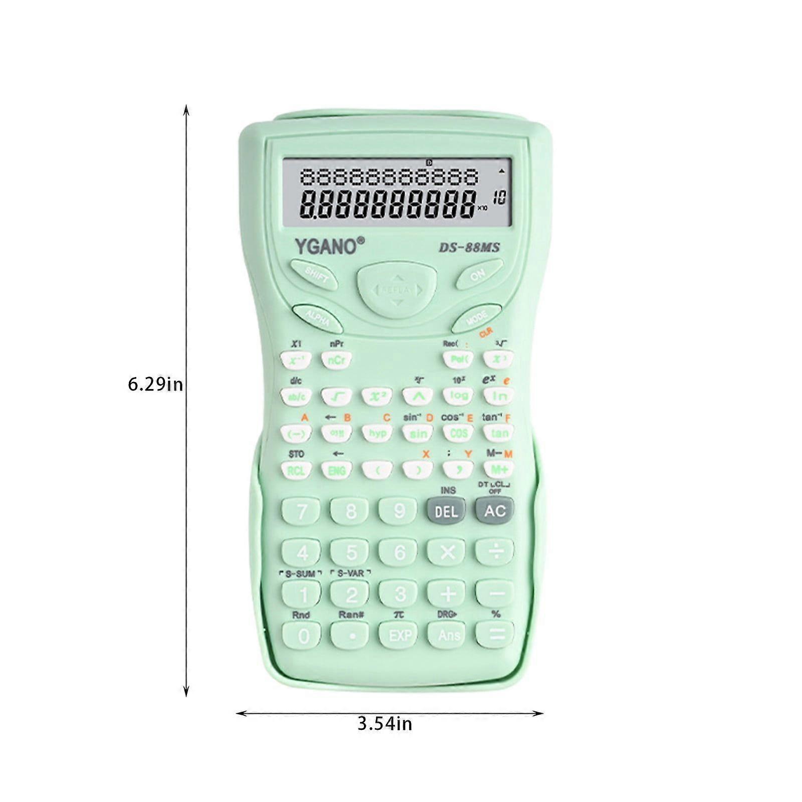Color Calculator, Student Function Multifunctional Exam Scientific Computer, Line Display, Up And Down Calculation