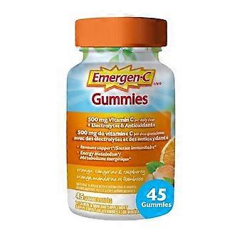 Emergen-C Fruchtgummis Orange-Mandarine-Himbeere, 45 Stück