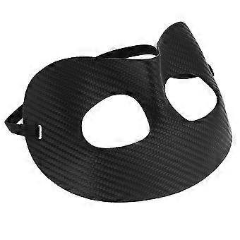Sports Nose Guard for Men 4Pcs Protective Mask Black Face Guard for Competition