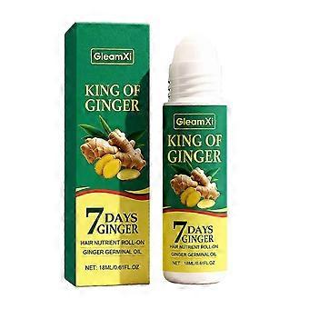 GleamXi Ginger Roll-on Oil: Moisturizes hair, leaving it light, smooth, and refreshed. A daily hair care oil. HZ1