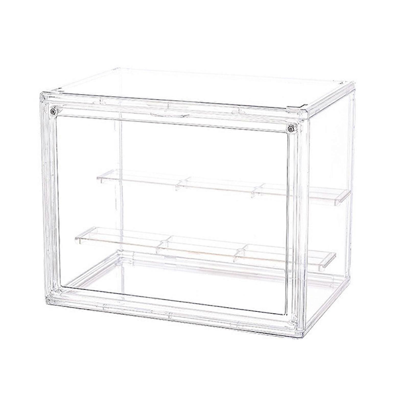 Storage Display Rack Large Capacity Dustproof Model Storage Box Transparent Collection Display Case
