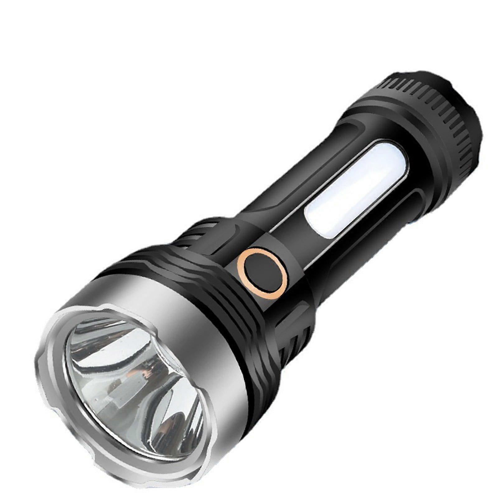 Super Bright High Power Rechargeable Long Range Convenient Multi Functional LED Durable Lighting Flashlight