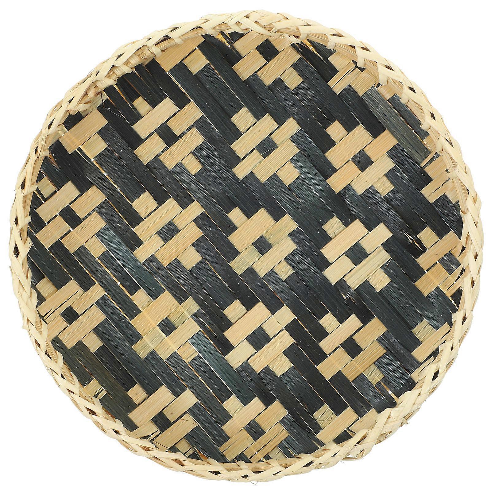 Round for Serving Woven Tray Small 1 Piece
