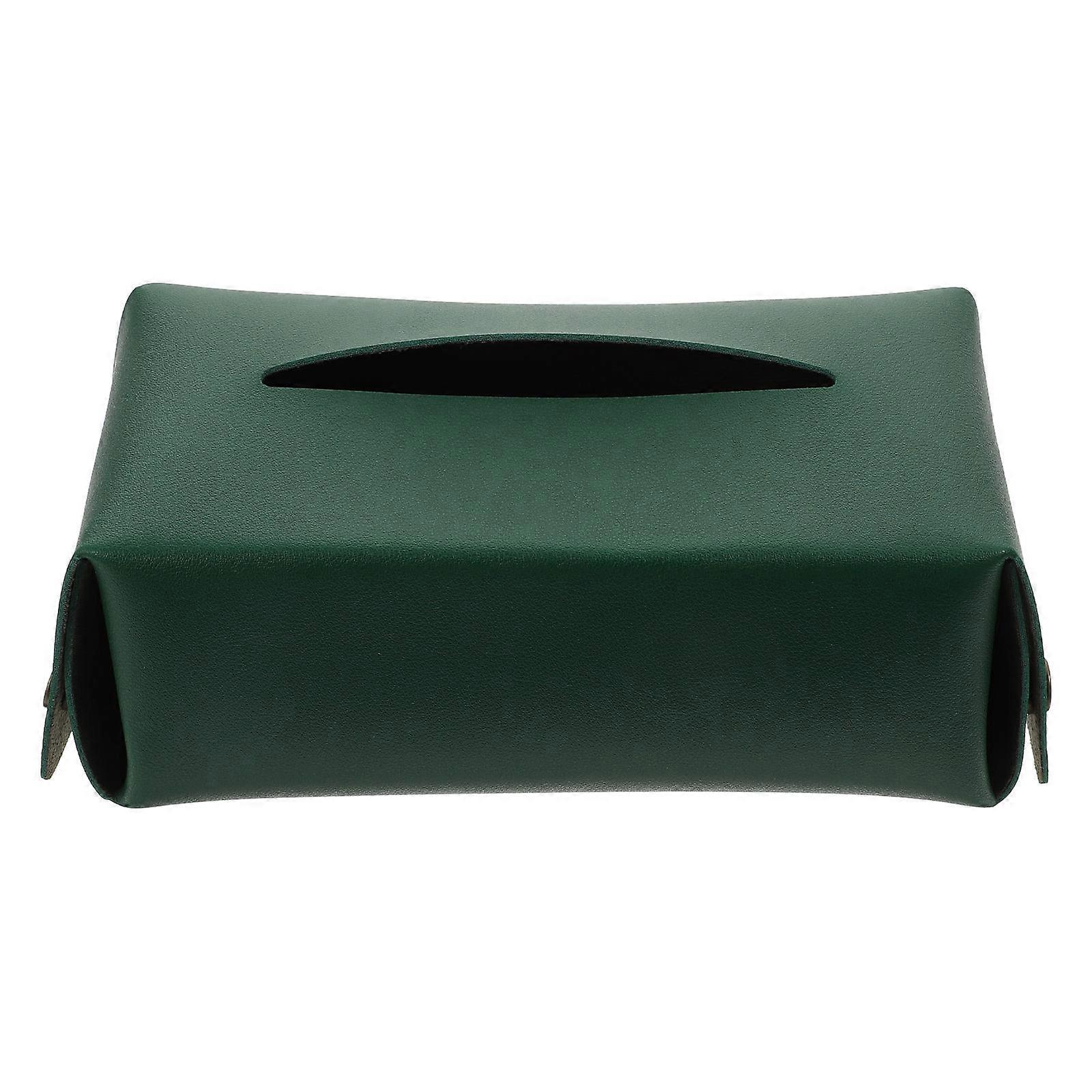 PU Tissue Storage Container Practical Waterproof Holder 2Pcs