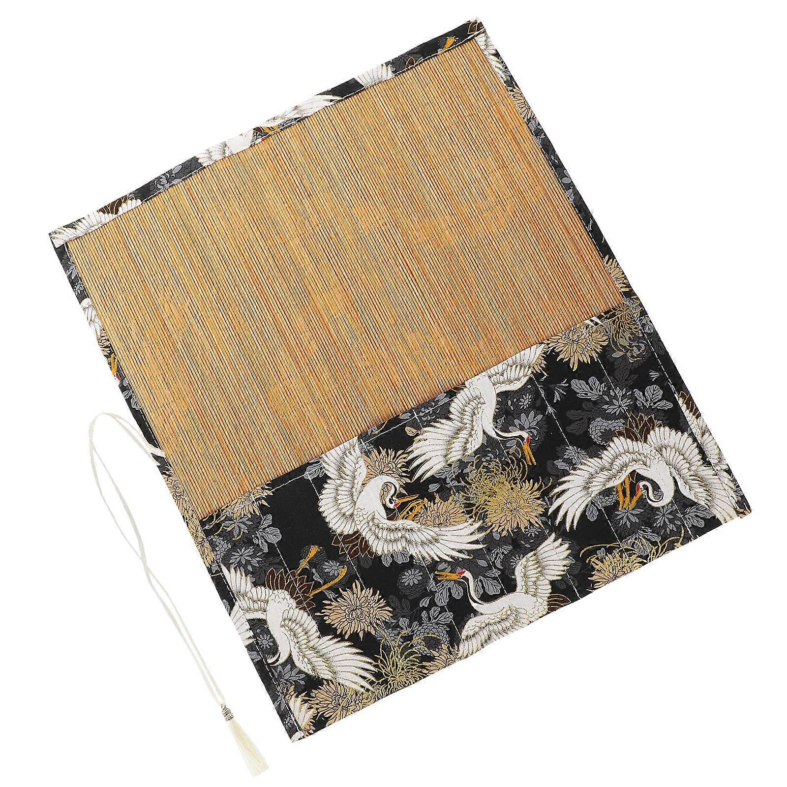 Calligraphy Brush Holder Roll Up Wrap for Storage