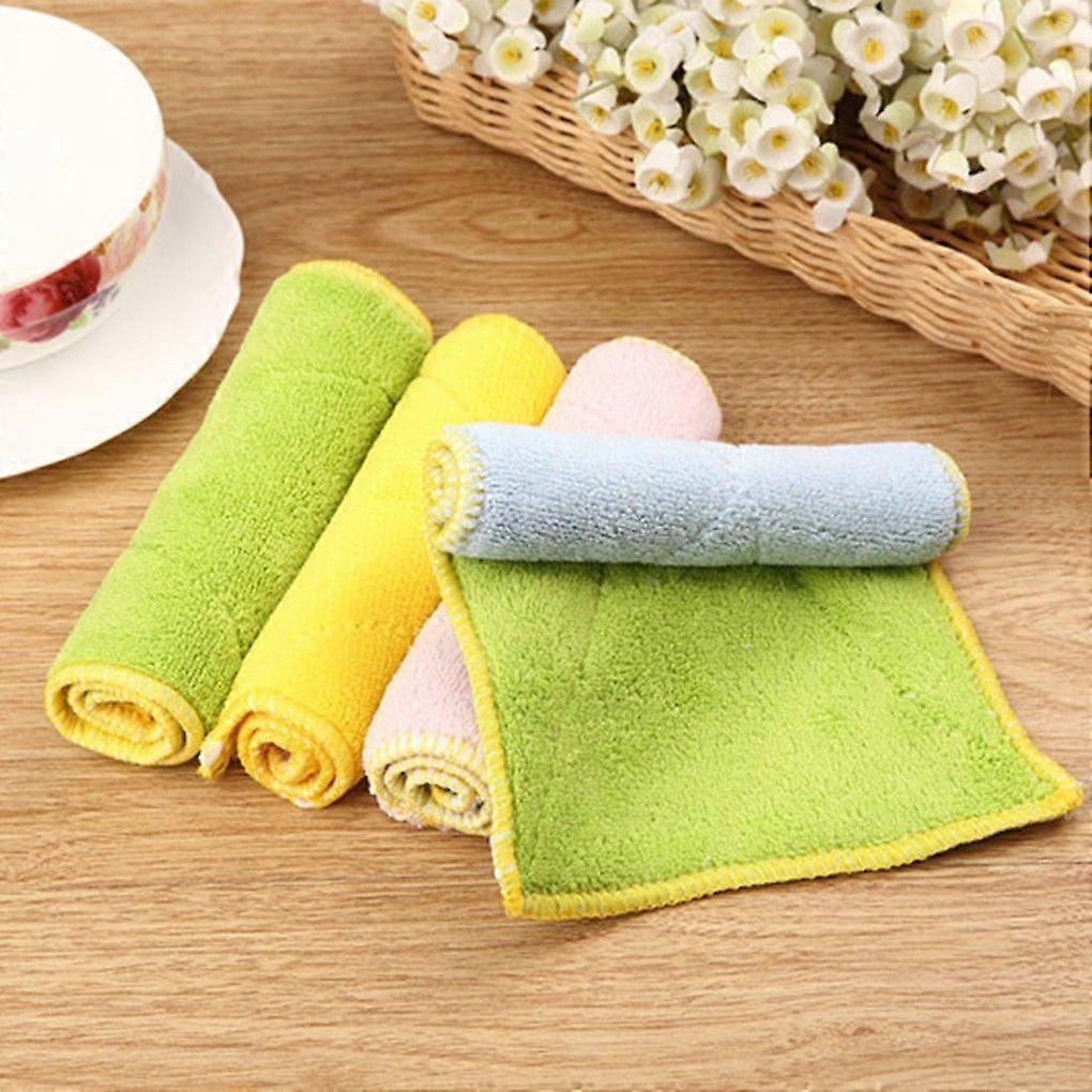 Double-sided microfiber cloth, thickened towel