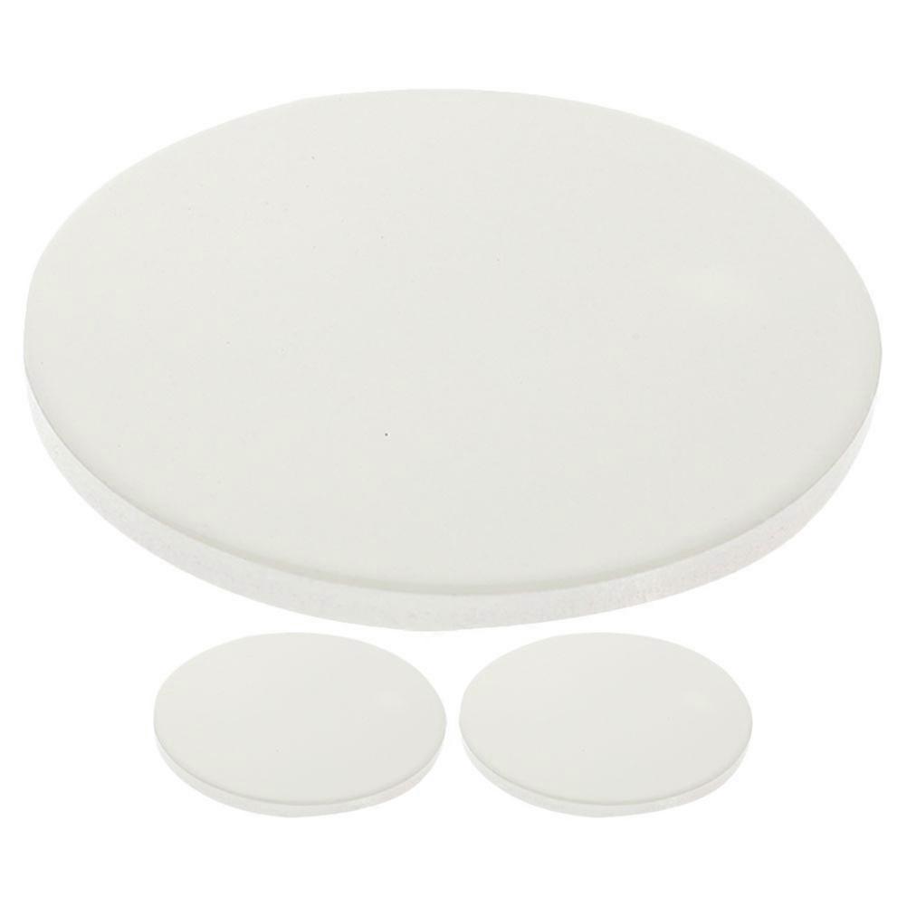 Ceramic Coaster Sublimation Blanks for Car Use 3Pcs White Set