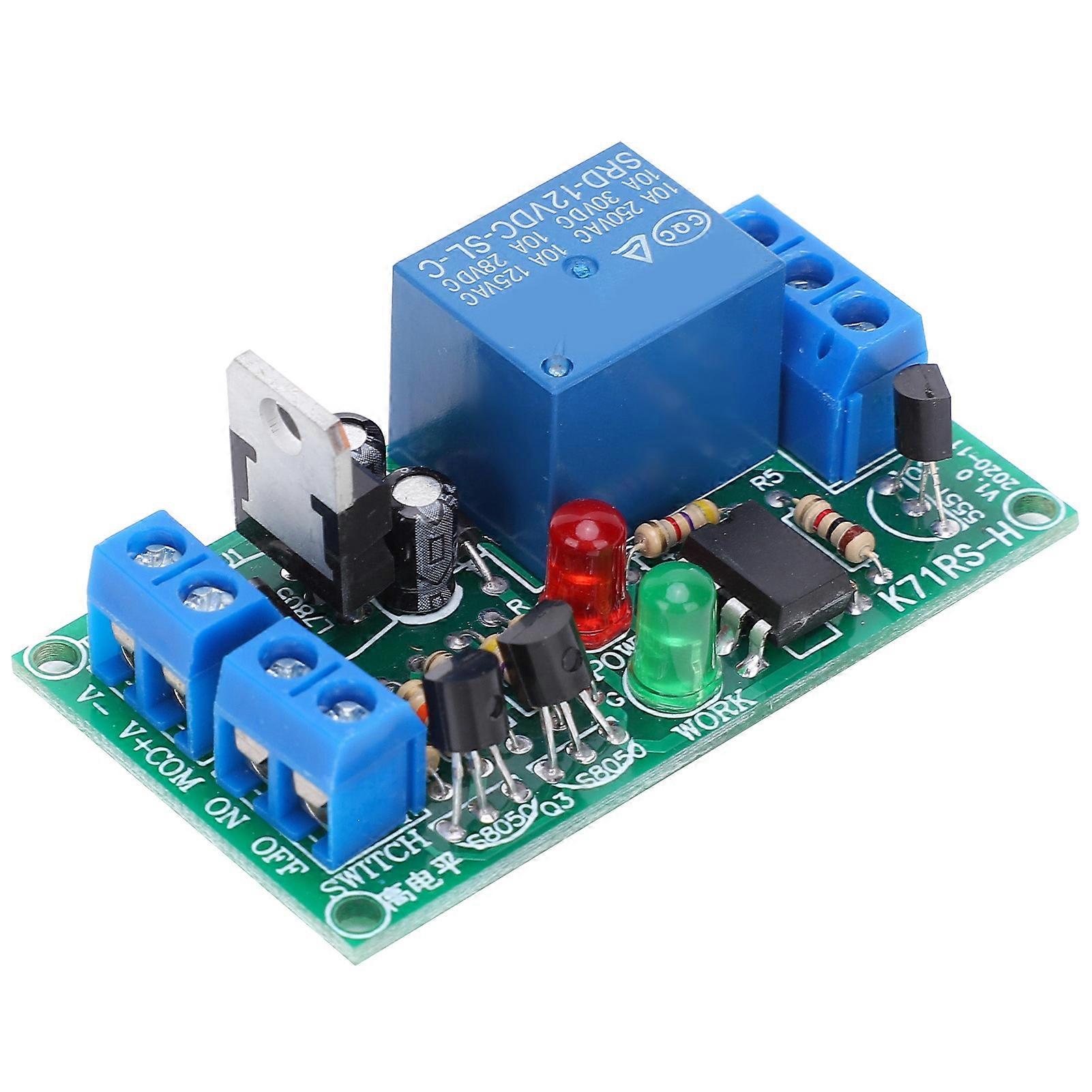 Relay Module 2Button Switch Control Electronic Component Board K71RSH12V 45mA