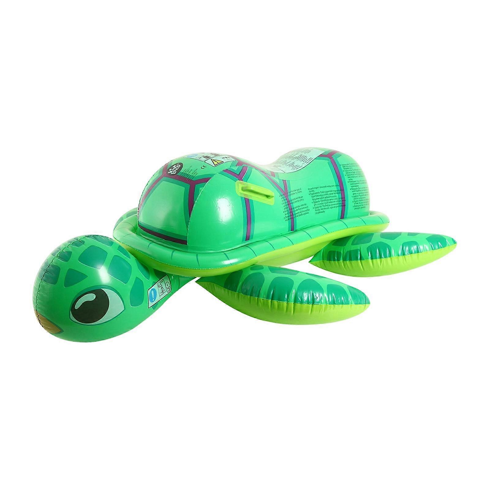 Kids Inflatable Sea Turtles Pool Float Portable for Fun Activity Party