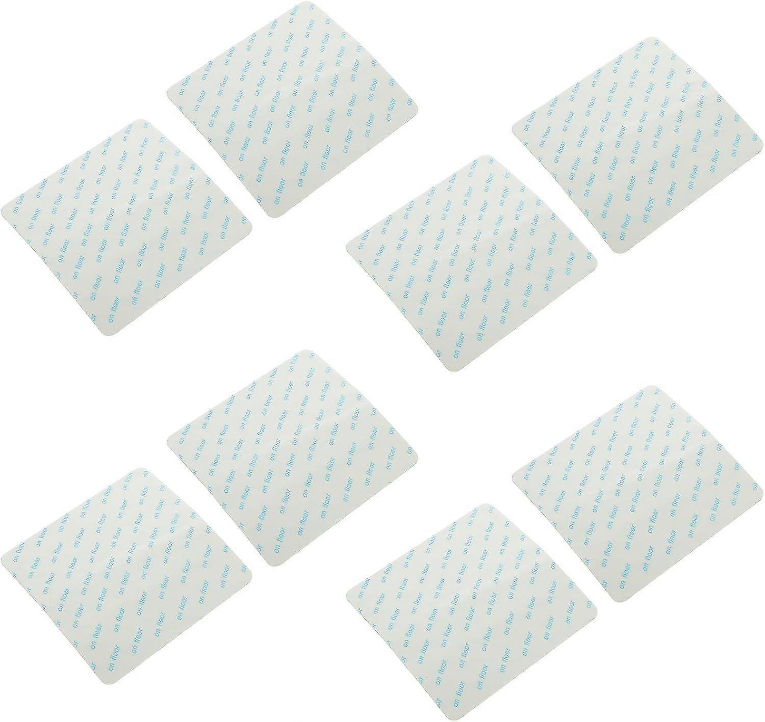 8 Piece Adhesive Cuttable Suitable Carpets Plastic Double Floors