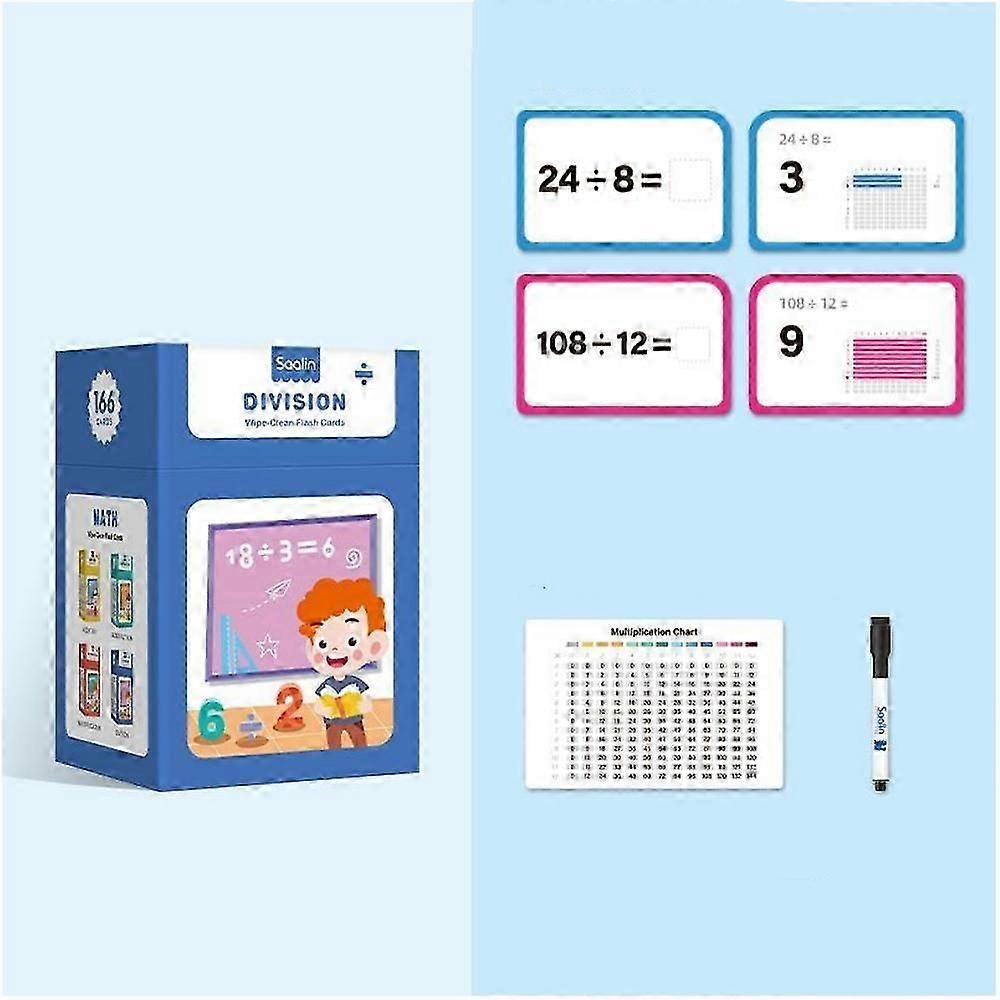 Mathematical Training Oral Arithmetic Cards, Reusable Math Thinking Train Cards