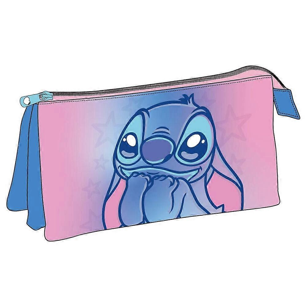 Disney Stitch Triple Pen Case