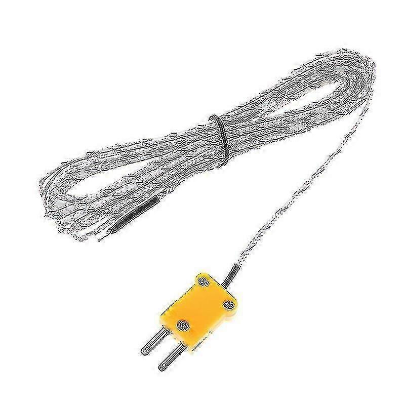 1pc 5m K Type Temperature Sensor Thermocouple Probe Cable Wire Hfmqv