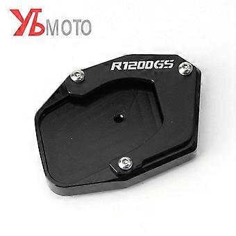 Motorcycle Aluminum Side Stand Kickstand Enlarge Support compatible withBMW r1200gs 2007 R 1200 GS adv Adventure 2008-2011 2012 Motorcycle Neck Braces