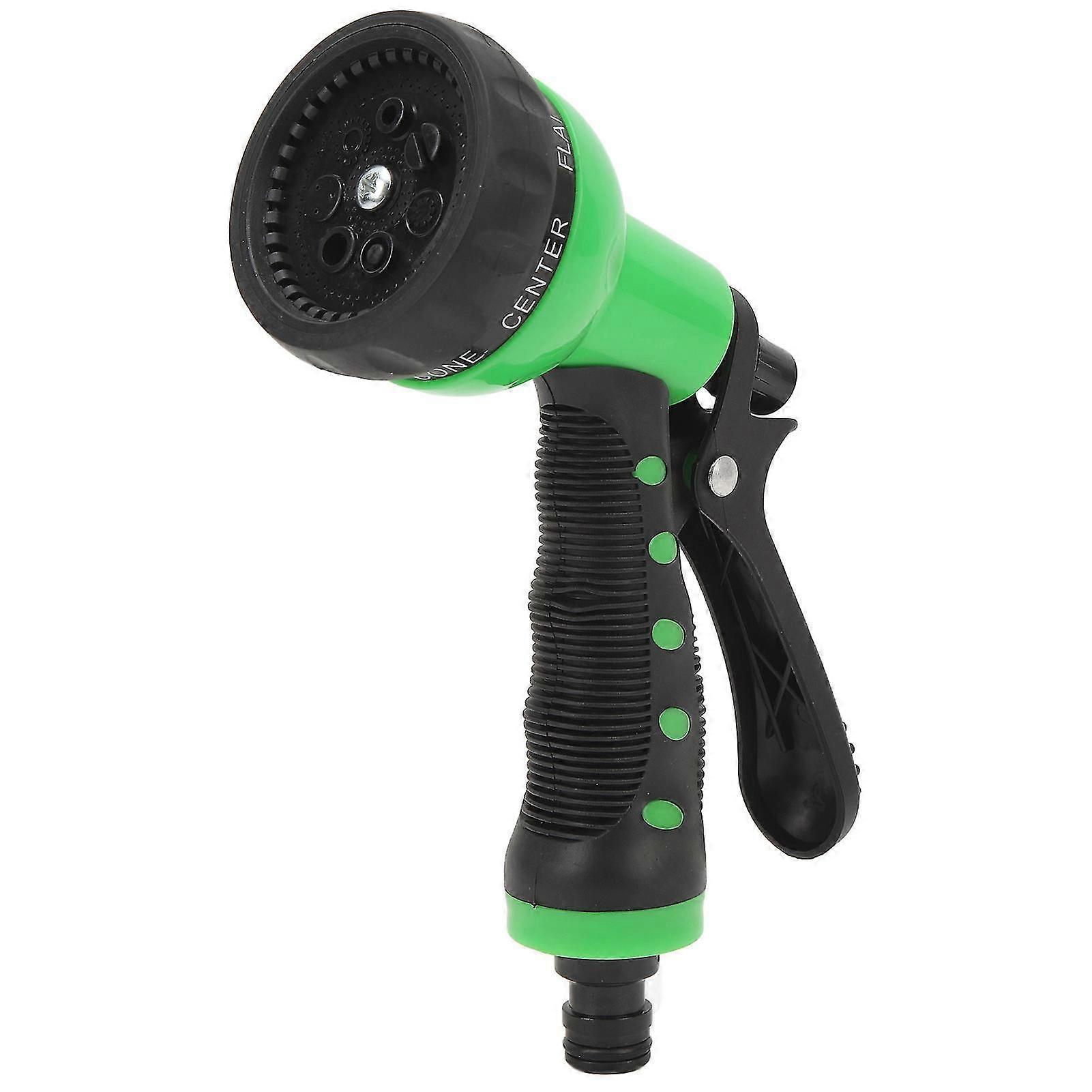 Adjustable watering nozzle for gardens with flow control