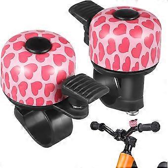 2 Pz Campanello Bici Campanello Bicicletta con Suono Forte Chiaro Scooter Bici Clacson Accessori Bici per Ragazzi Ragazze Adulti