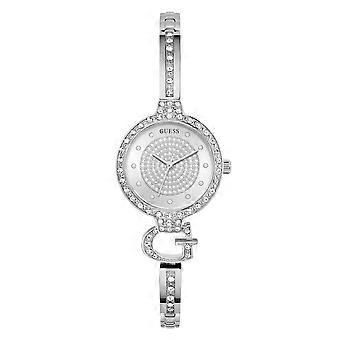 Guess Women's Watch Wristwatch GISELLE GW0929L1 Stainless Steel Silver