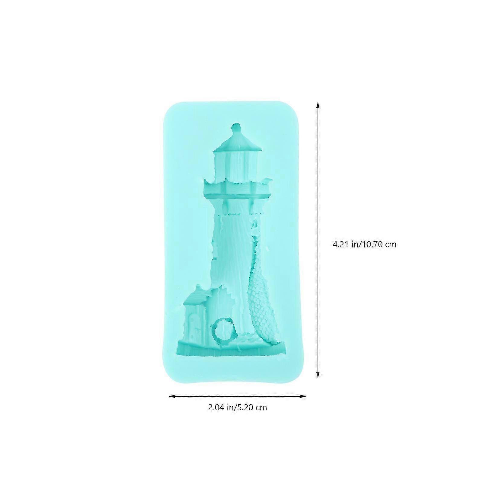 Lighthouse Shape Silicone Cake Mold, 10.7*5.2CM, 1 Pack