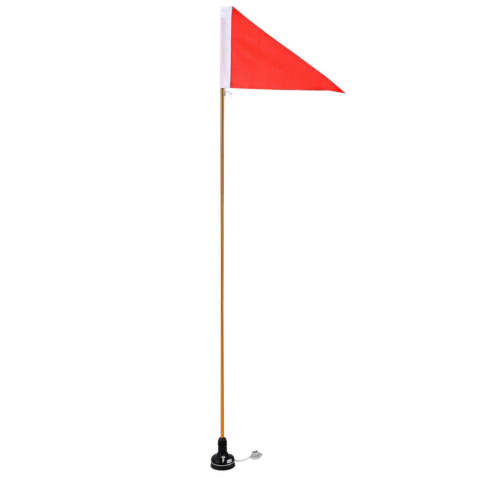 Multi-Function Boat Flag Folding Safety Flag for 1Set Kayak Use
