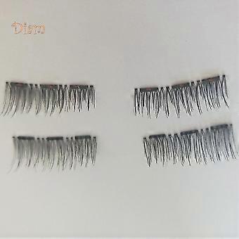 NO.PS Ciglia Magnetiche Riutilizzabili Naturali Spesse Faux Innesto Ciglia con Ciglia finte Clip naturali
