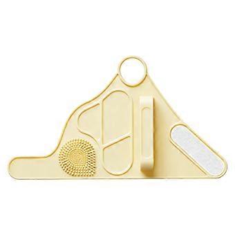 Wearable Silicone Wrist Palette Makeup Pad For Makeup Brush Holder And Mixing Tray Portable For Travel Use Multicolor