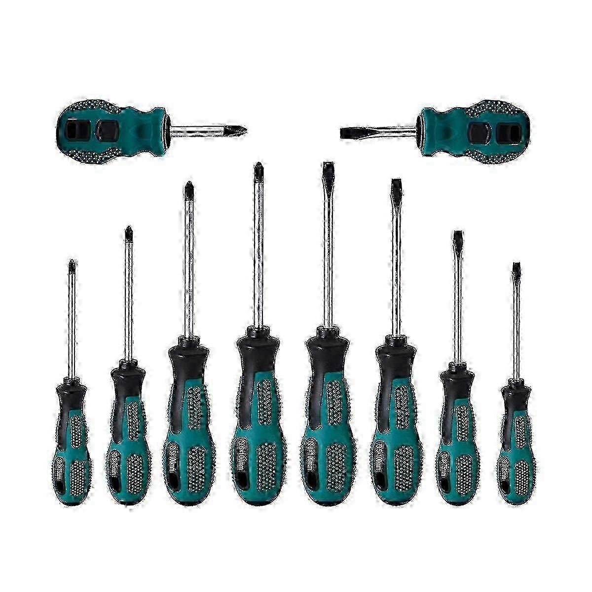10-Piece Screwdriver Set, Hardware Tools Combination Set for Electrical Maintenance