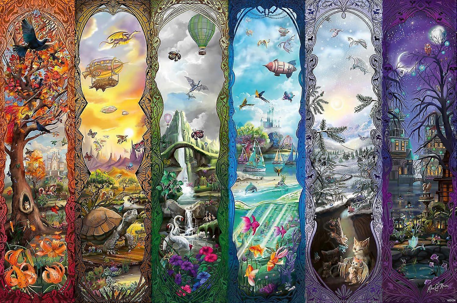 Puzzle Sześć Portali VV1024
