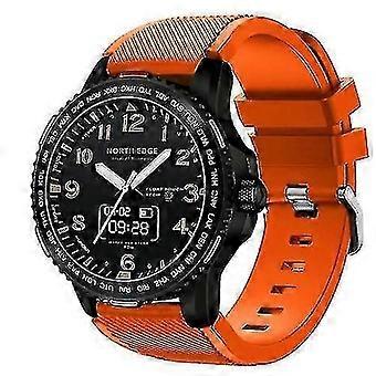 North Edge FLOAT0101 0,49 inch OLED Touch Bluetooth sport slim digitaal horloge, ondersteuning voor hartslag /