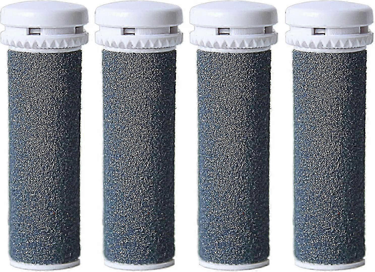 [4 Pack] Extra Coarse Replacement Rollers Compatible For Emjoi Micro Pedi Replacement Rollers