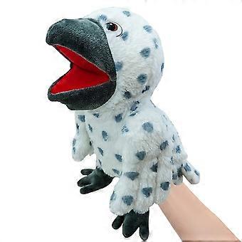 1pc Plush Animal Hand Puppet Cartoon Doll Soothing Toy Parent-Child Interactive Toy Role-Playing Toy Holiday Gift