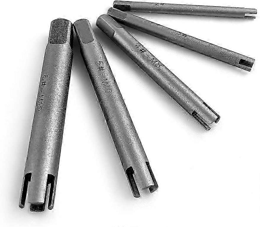 5 Pcs Tap Extractor , Broken Head Screw Remover Stripper