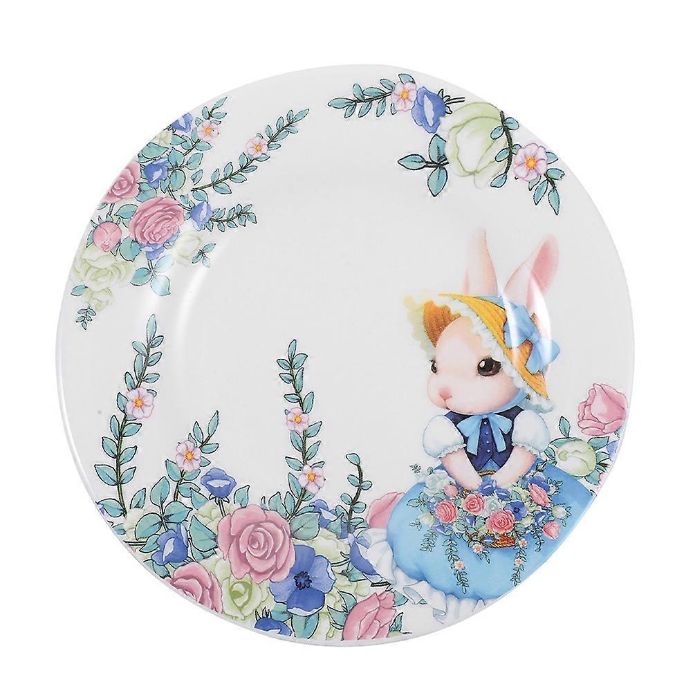 Easter Theme Ceramic Tray Porcelain Plate for Serving
