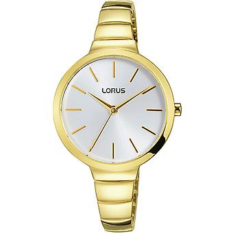 Lorus vrouw Quartz analoge Women's horloge met RVS armband RG216LX9
