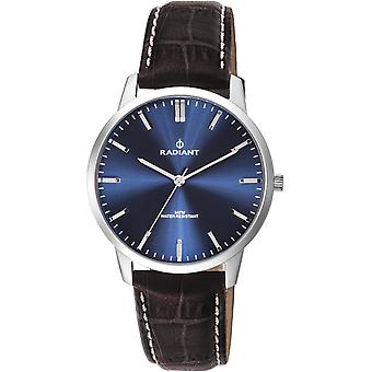 Stralende laag Quartz analoge man horloge met RA482602 Cowskin armband