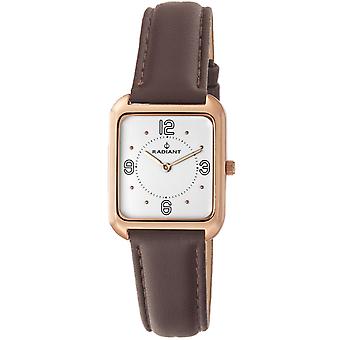 Stralende fijne Quartz analoge vrouw horloge met RA471601 Cowskin armband