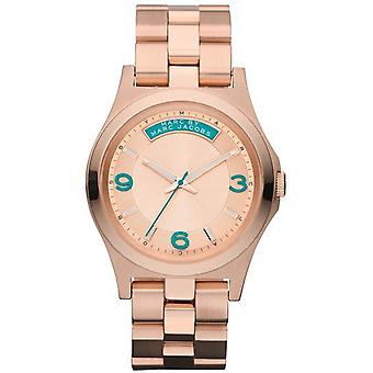 Marc by marc jacobs baby dave Watch for Women Analog Quartz with stainless steel bracelet plated in gold MBM3163