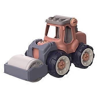 Excavator Construction Toy Truck with Nut and Bolt Assembly for Kids, STEM