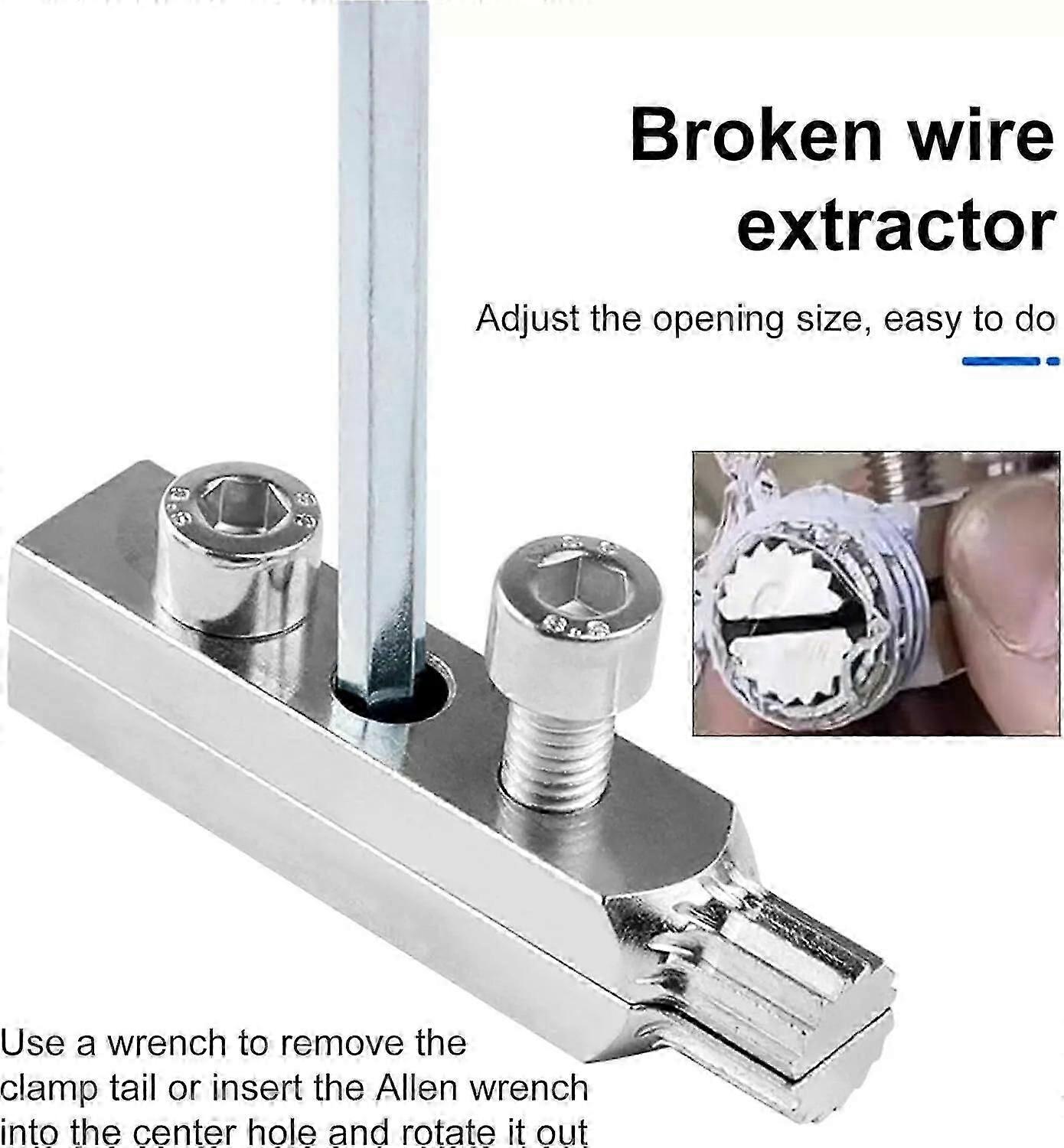 Broken Screw Pipe and Key Extractor Tool Kit