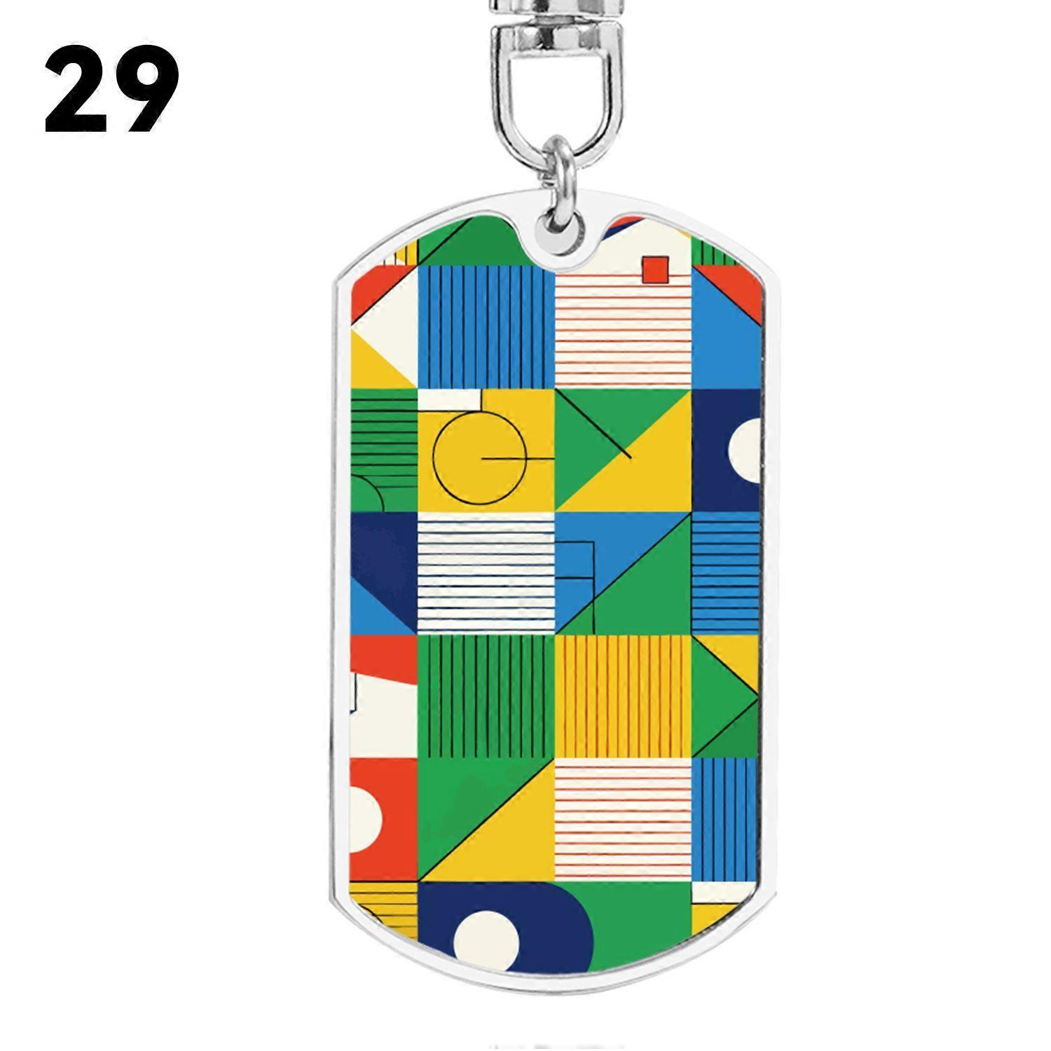 metal keychain, easy to carry