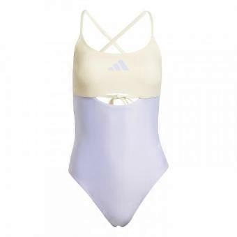 Adidas Womens/Ladies Colour Block X Back One Piece Swimsuit