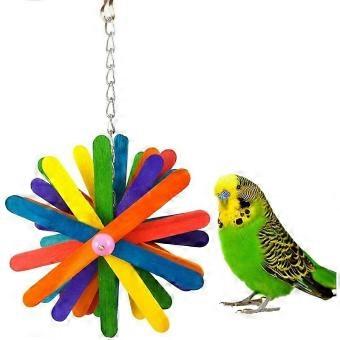 Colorful toy for birds, parrots, macaws, budgies, budgies, cage, accessories-brnv