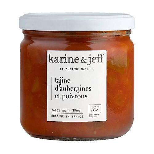 Aubergine tagine peppers Eco 350 g