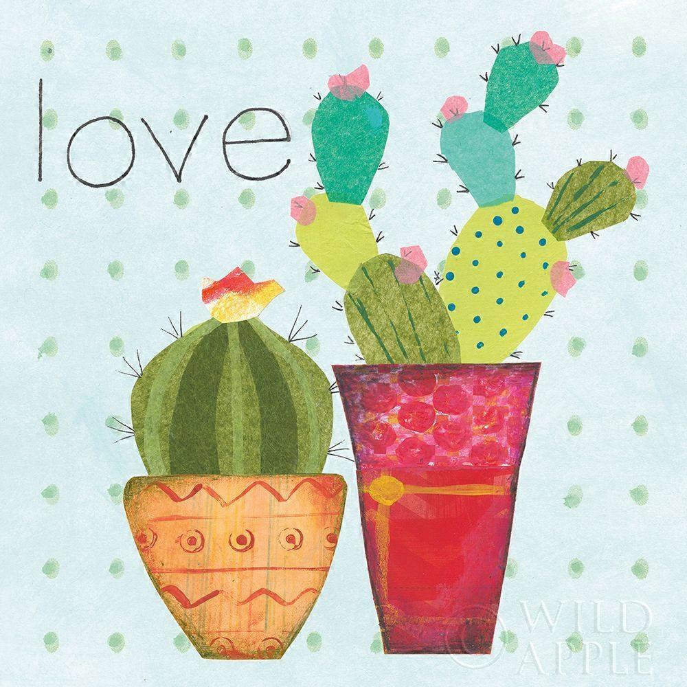 Southwest Cactus III Poster